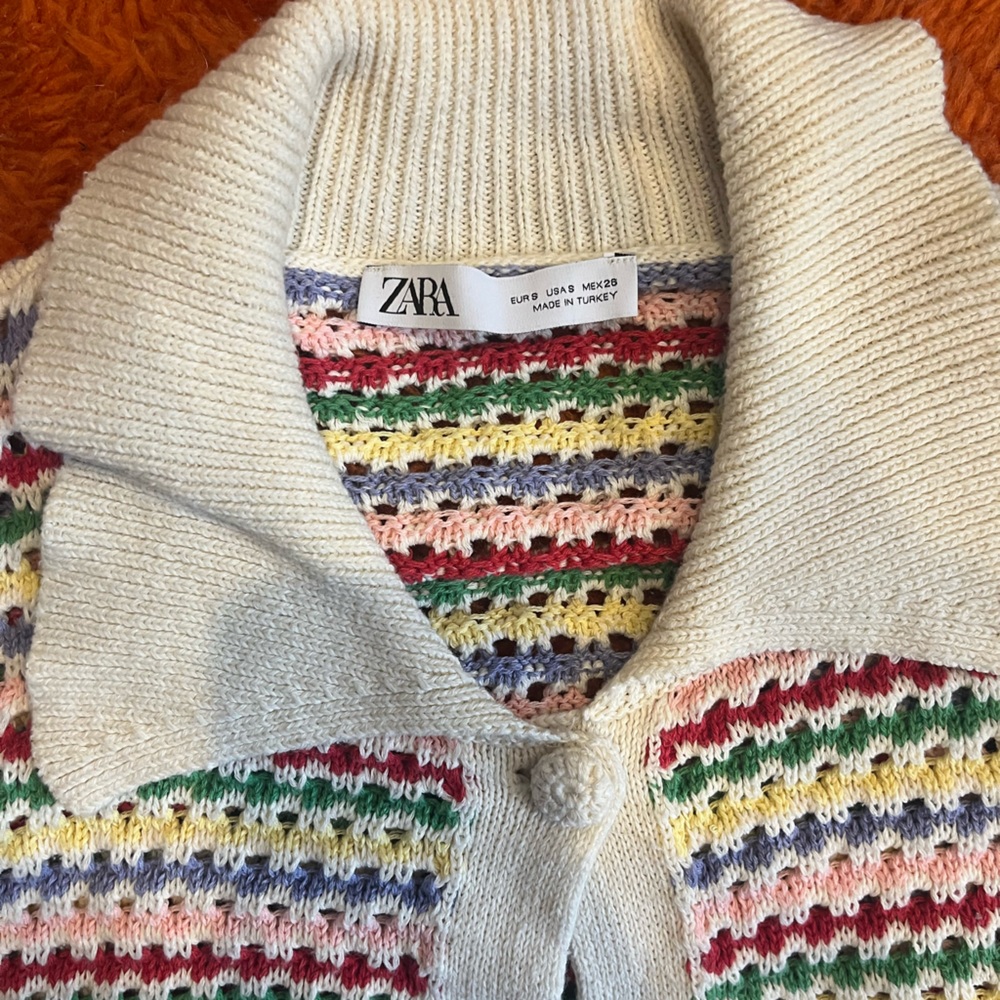 Rainbow Knit Cardigan - Picture 3 of 3